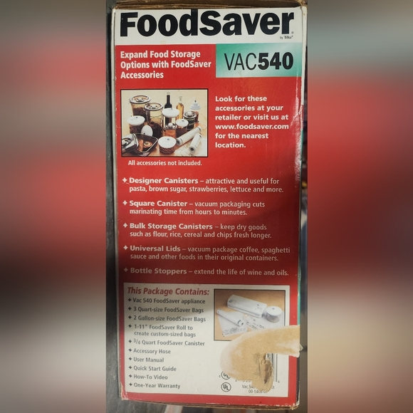 New FoodSaver VAC450 - Picture 4 of 8